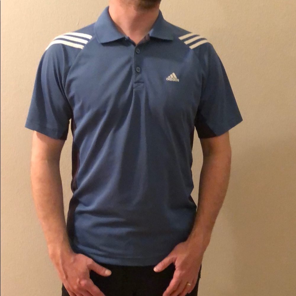 Adidas climacool golf polo, medium